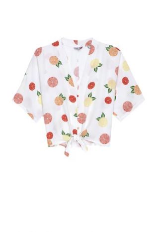 chemise agrumes