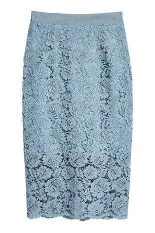 H&M - Lace Pencil Skirt