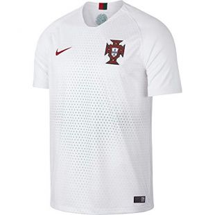Nike Portugal Stadium WM 2018 Maillot Homme, Blanc, FR : M (Taille Fabricant : M-44/46)
