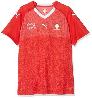 Puma Suisse WMS Home T-Shirt XL Puma Red-Puma White