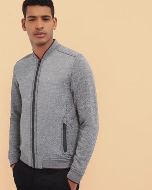 Jersey bomber jacket