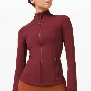 Define Jacket in Red Merlot