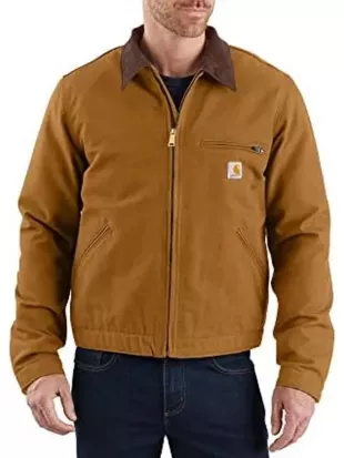 Off Campus S01 John Logan Brown Cotton Jacket