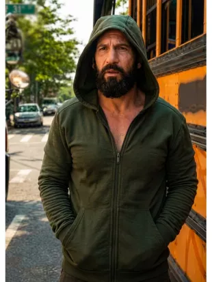 The Punisher One Last Kill S01 Jon Bernthal Green Hoodie