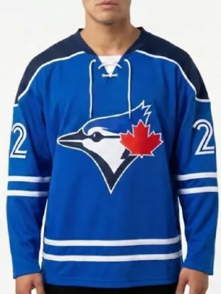 Blue Jays 2026 Ernie Clement Hockey Jersey