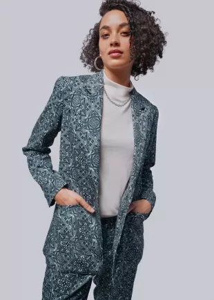 Juliette Lewis x Wildfang Notch Lapel Blazer