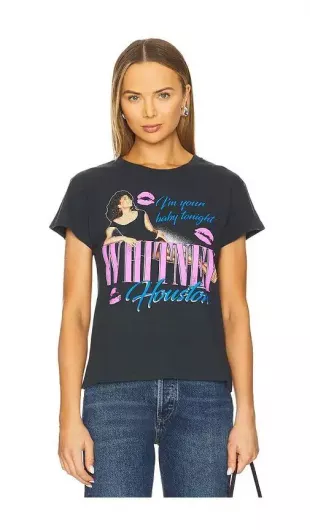 Whitney Houston Your Baby Tonight Tour Tee