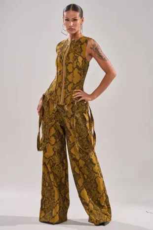 Sexy Little Thang Snake Trouser