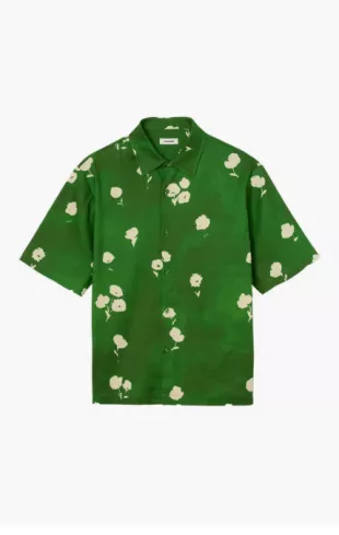 Abstract Floral Shirt