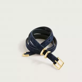 Thin Suede Belt