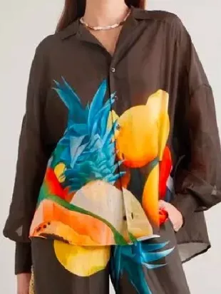 Below Deck Down Under Fruits Printed Shirt
