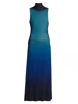 Aldina Ombré Jersey Midi Dress