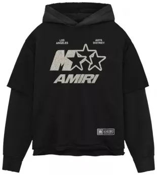 Ma Star Mesh Hoodie 'Black