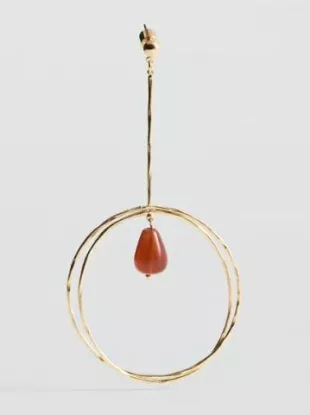 Hanging Hoop Earrings