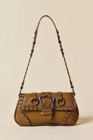 Jade Laced Rivet Bag
