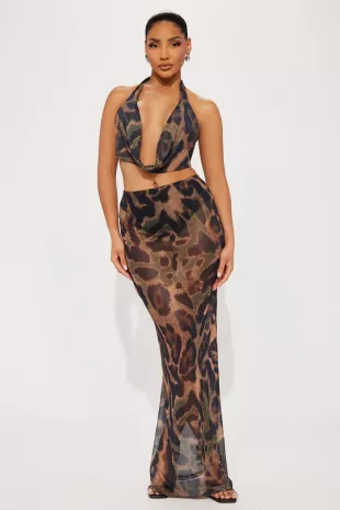 Living Wild Mesh Skirt Set