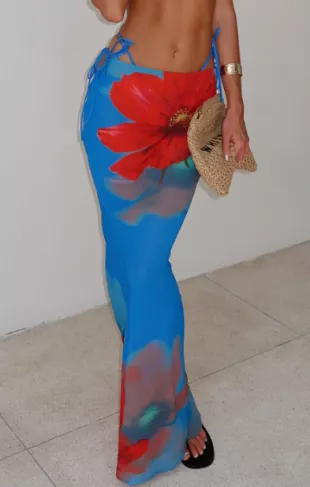 Luminous Maxi Skirt