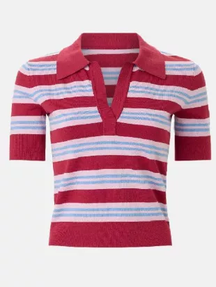 TODAY with Jenna & Sheinelle Jenna Bush Hager Polo Top