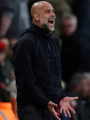 Pep Guardiola Bournemouth v Man City Premier League Jacket