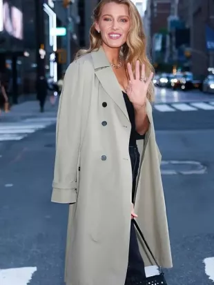 Blake Lively New York City 2026 Trench Coat