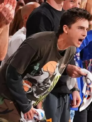 Timothee Chalamet Cavaliers v Knicks T-Shirt