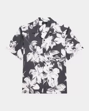 Men's Noll Floral Pocket Camp Shirt