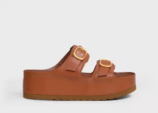 Polly Wedge Mule