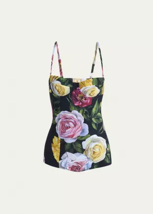 St Peonie Rose One Piece Swimsuit
