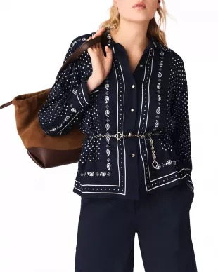Flowing printed Shirt