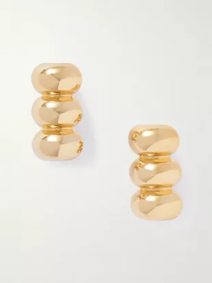 Brass earrings