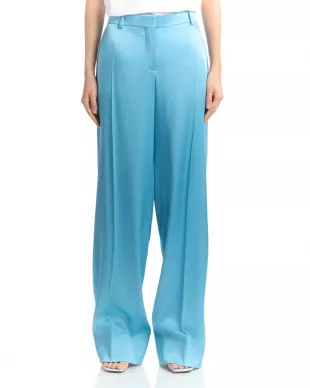 Satin Straight Leg Pants