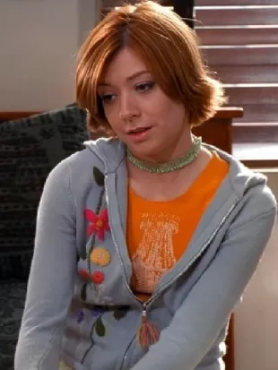 Alyson Hannigan Buffy The Vampire Slayer Floral Hoodie