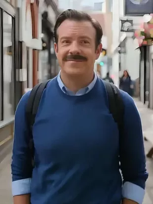 Ted Lasso S4 Jason Sudeikis Blue Sweatshirt