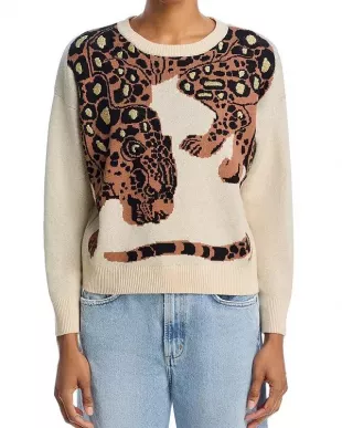 Bold And The Beautiful 2026 Brooke Leopard Graphic Sweatshirt
