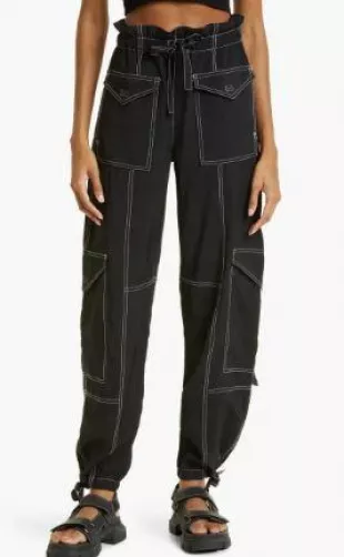 High Waist Cargo Pants