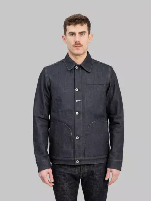 15oz Lined Indigo Supply Jacket