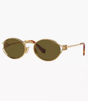 54mm Oval Sunglasses