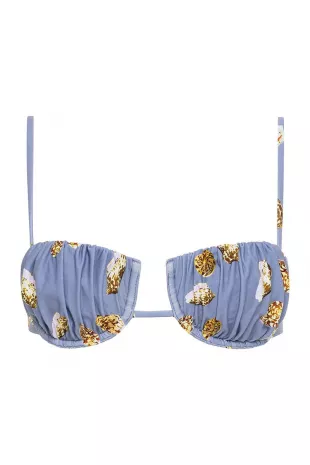 Shell Petal Bikini Top