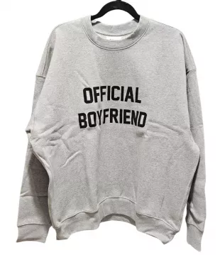 Women's Black and Grey Sweatshirt