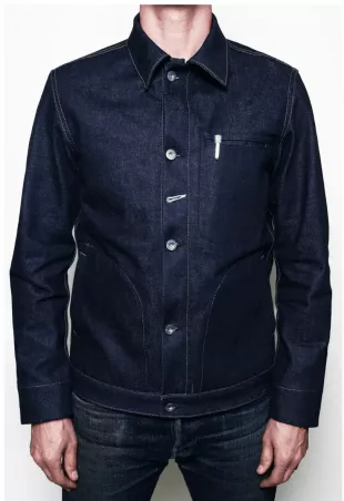 Supply Jacket 15oz Lined Indigo Selvedge Denim
