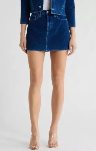 Paris Corduroy Mini Skirt