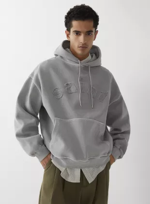 Saint Faded Hoodie Imported From Seoul