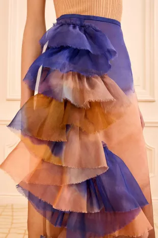 Yelena Ruffle Organza Skirt