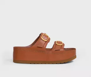 Polly Wedge Mule