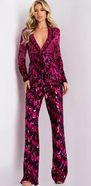 Sequin Embellished Jumpsuit