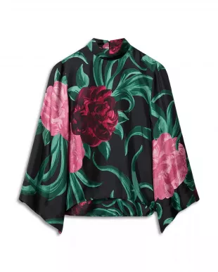 Make an Exit Silk Top