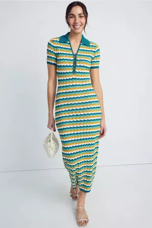 Crochet Collared Dress
