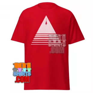 Stuart Fails to Save the Universe HBO The Big Bang Theory Stuart Bloom Pyramid Insurance Trangle Logo T-Shirt