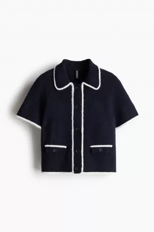 Short-Sleeved Cardigan