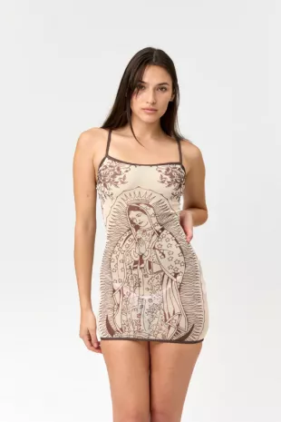Mary Mesh Dress Cover Up